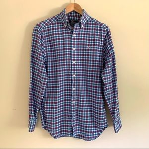 Vineyard Vines Flannel Button Down Shirt Size S